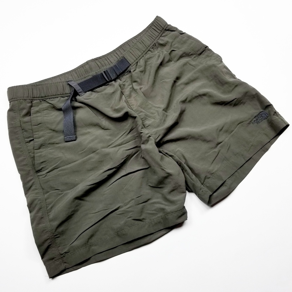 Mens XL - The North Face Green Shorts Hiking EUC